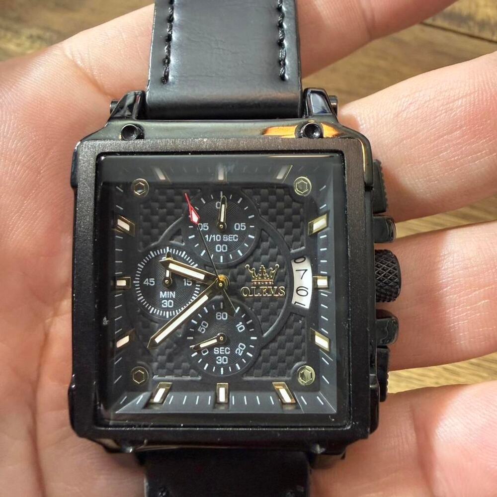 Black olevs watch needs battery